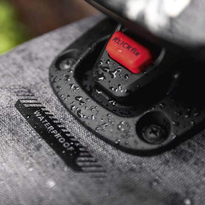 Bikepack X Compact  geantă impermeabilă sub șa gri