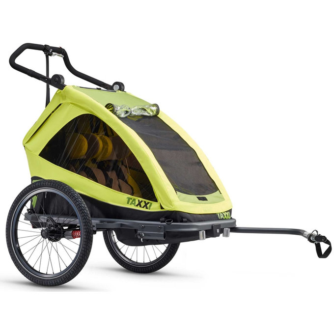 TaXXi Elite 2 Remorcă bicicletă galbenă