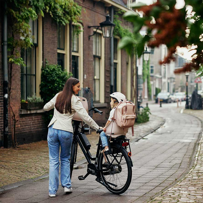 Scaun spate pentru bicicletă Ta-ke cu adaptor și suport pentru cadru SET