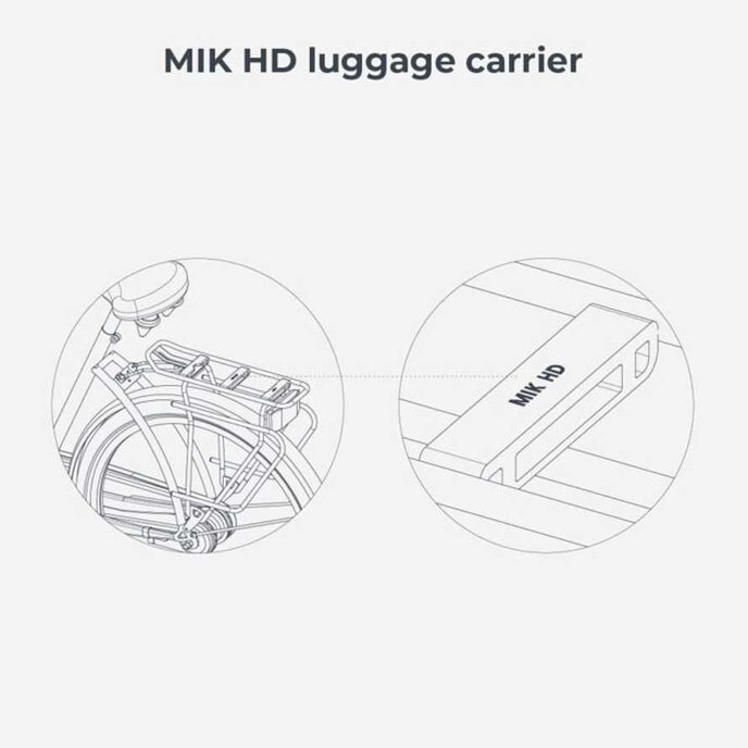 Scaunul de bicicletă Ta-ke pentru suporturi MIK