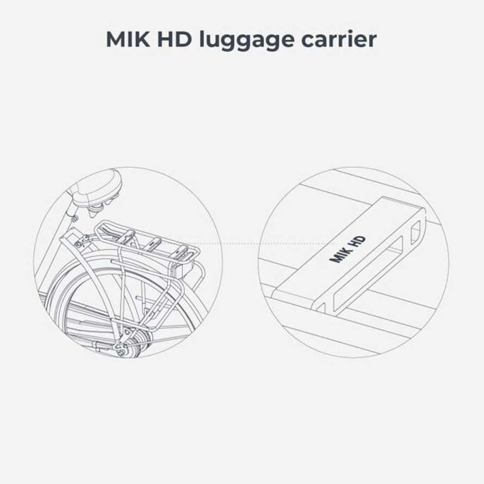 Scaunul de bicicletă Ta-ke pentru suporturi MIK