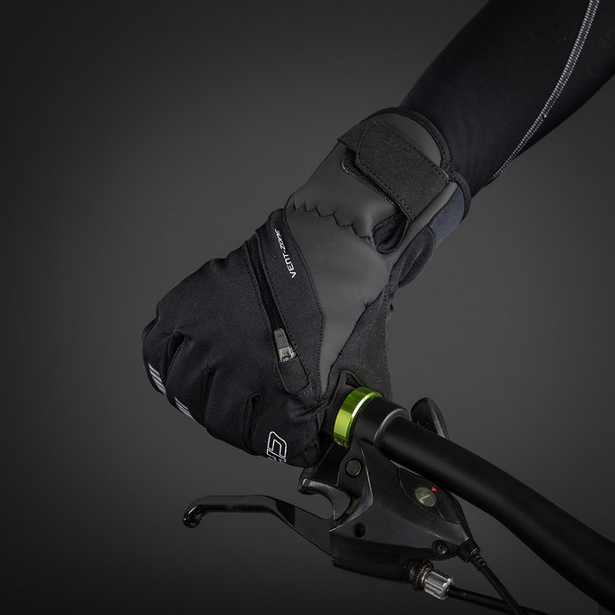 Mănuși de ciclism de iarnă pentru adulți City Liner negre