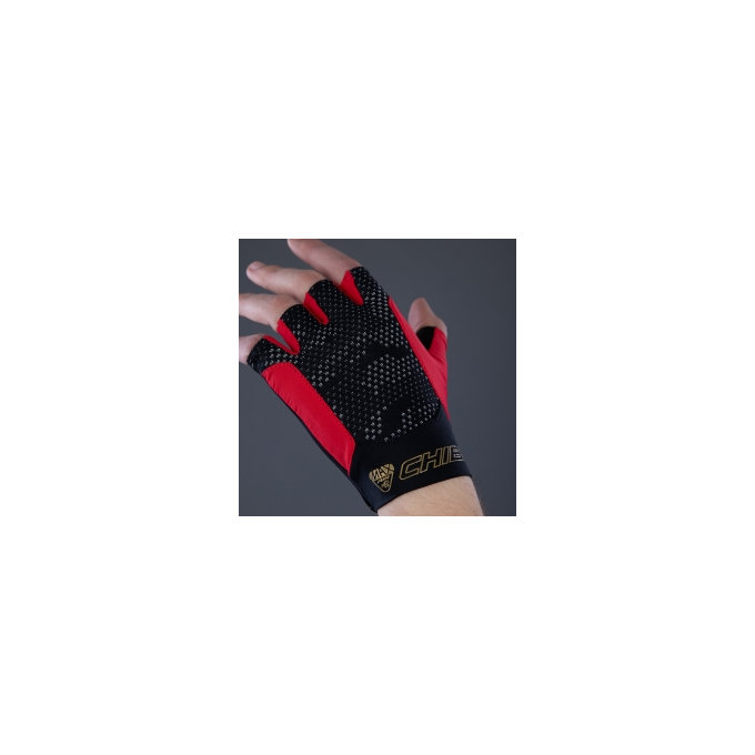 Mănuși ciclism pentru adulți Pure Race roșu