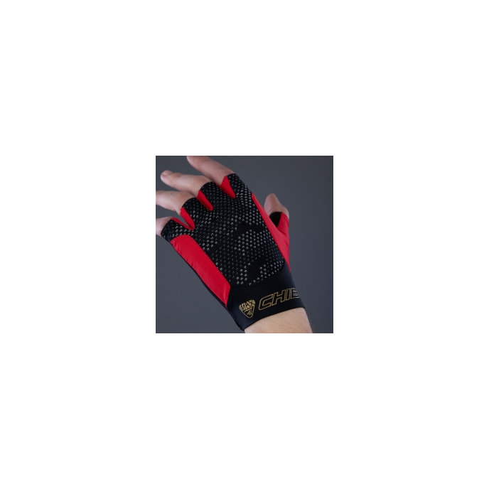 Mănuși ciclism pentru adulți Pure Race roșu