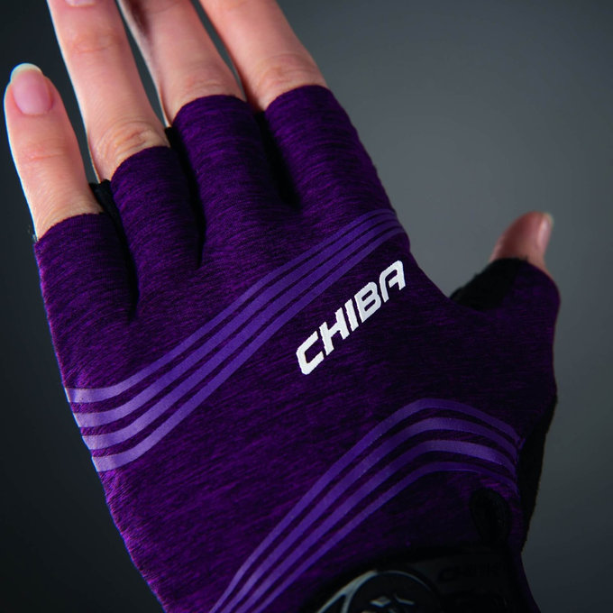 Mănuși ciclism femei Lady Super Light violet