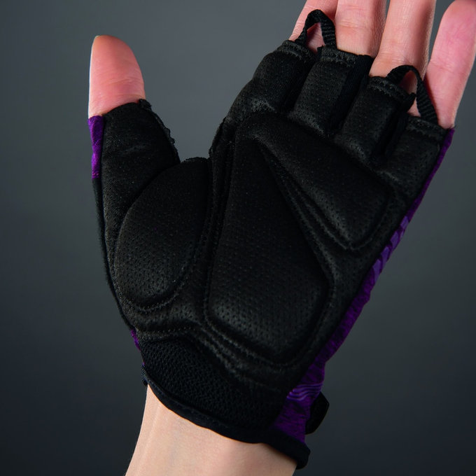 Mănuși ciclism femei Lady Super Light violet