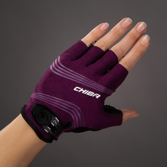 Mănuși ciclism femei Lady Super Light violet 