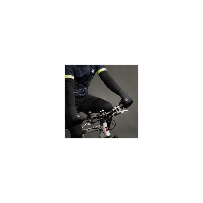 Mănuși de iarnă pentru ciclism Polarfleece Titan negru