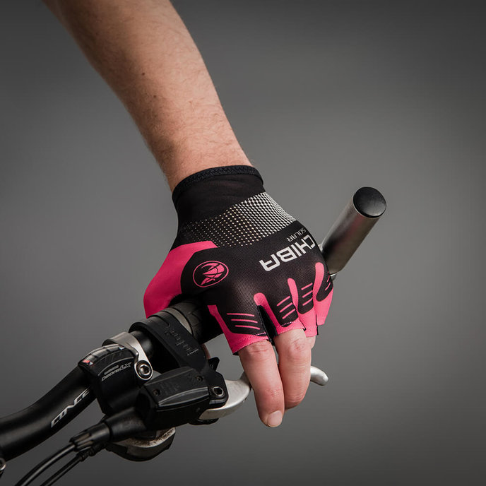 Mănuși ciclism femei Lady Solar turcoaz 