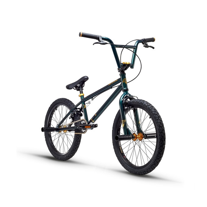 XtriX 40 Bicicletă pentru copii verde închis/auriu (de la 120 cm)