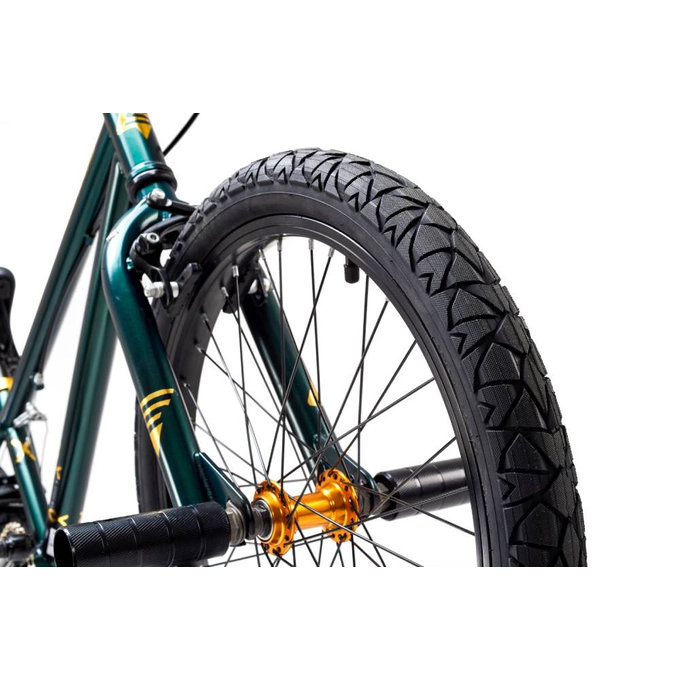 XtriX 40 Bicicletă pentru copii verde închis/auriu (de la 120 cm)