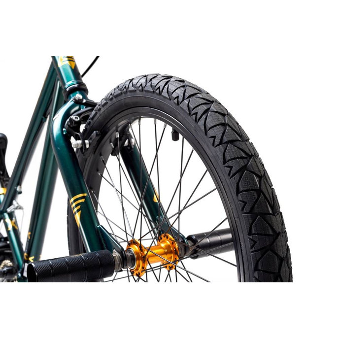 XtriX 40 Bicicletă pentru copii verde închis/auriu (de la 120 cm)