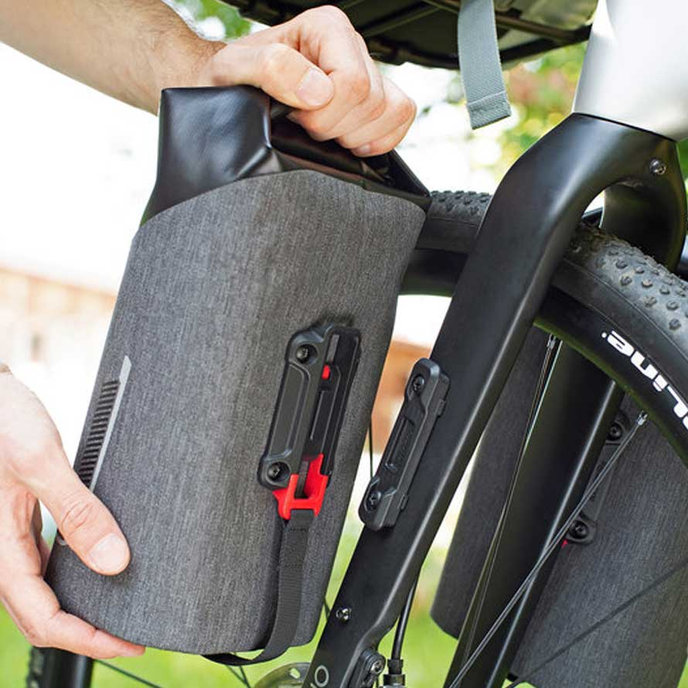 Geantă impermeabilă pentru bicicletă BIKEPACK pentru furcă