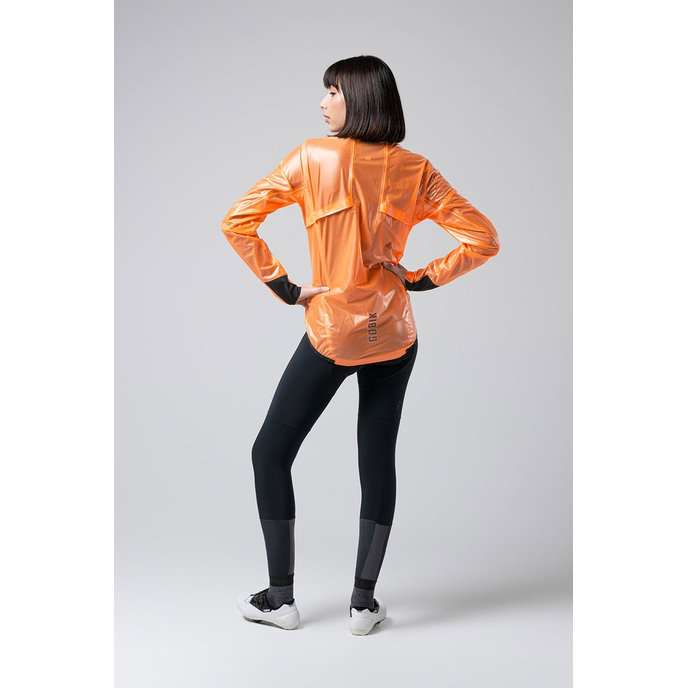 GOBIK geacă  PLUVIA 2.0 UNISEX BLAZING ORANGE 