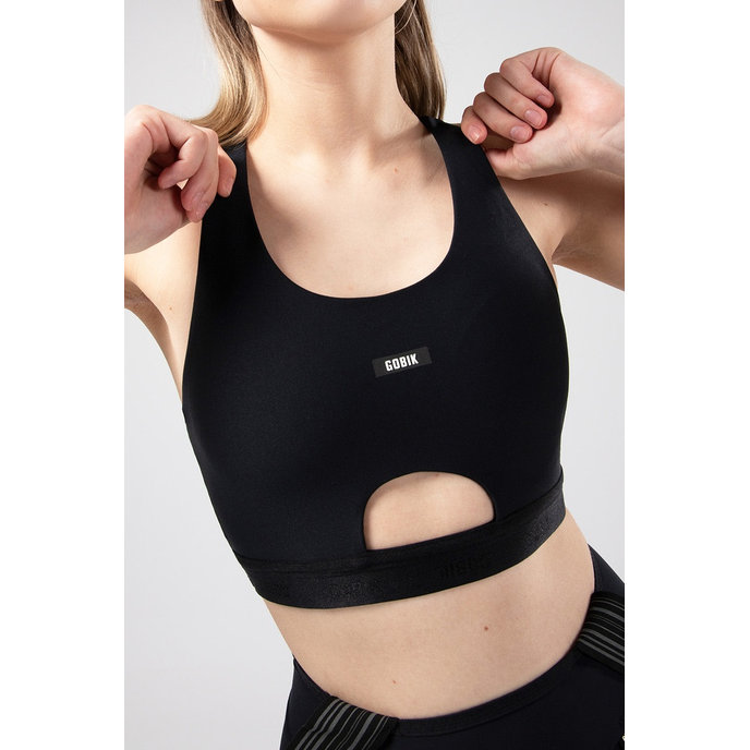 GOBIK sutien CRUX WOMEN JET BLACK