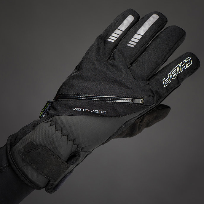 Mănuși de ciclism de iarnă pentru adulți City Liner negre