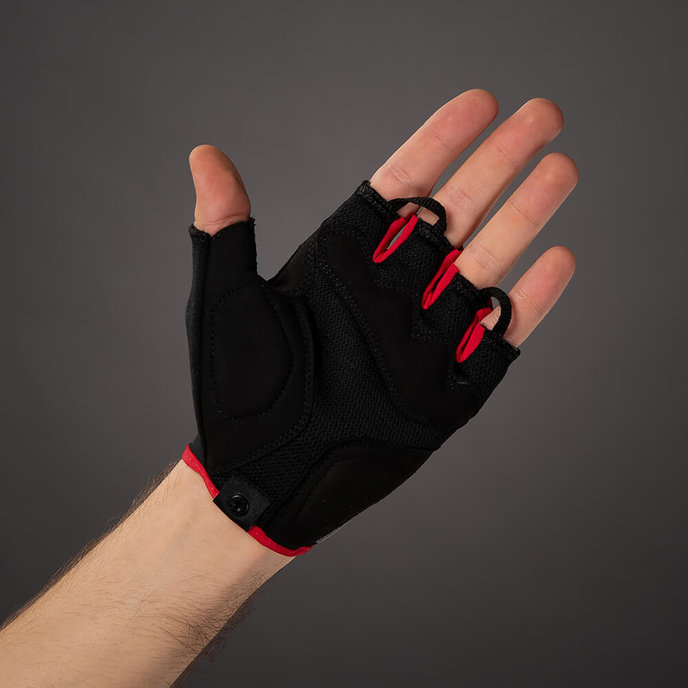 Mănuși de ciclism pentru adulți BioXCell Super Fly negru/galben neon