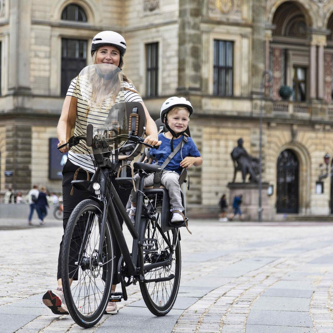 Scaun fata pentru bicicleta cu adaptor