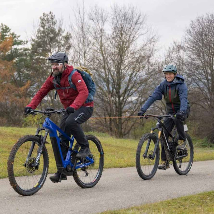 Cablul de remorcare pentru biciclete