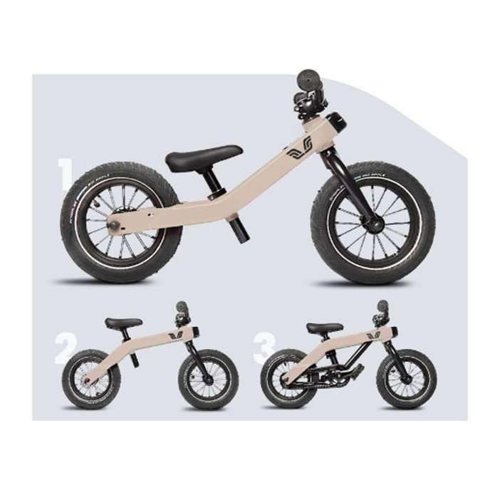 Bicicletă de echilibru 3 în 1 pentru copii cu vârsta cuprinsă între 1 și 5 ani