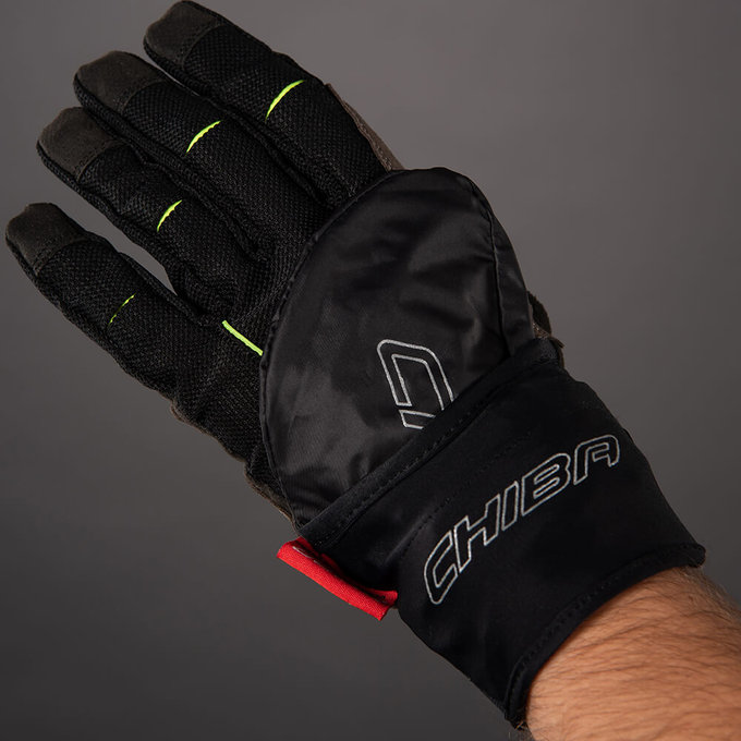 Mănuși ciclism adulți Superlight negru 