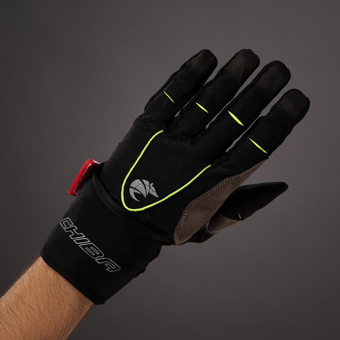 Mănuși ciclism adulți Superlight negru 