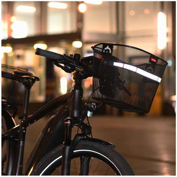 UNI BASKET coș ghidon negru