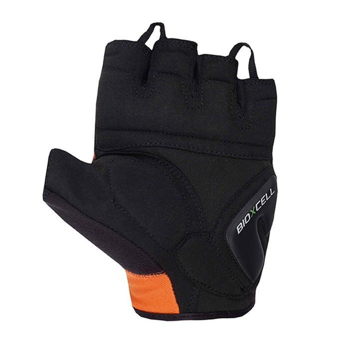 Mănuși de ciclism pentru adulți BioXCell Super Fly portocalii/negre