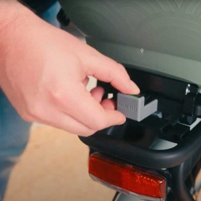 Scaunul de bicicletă Ta-ke pentru suporturi MIK