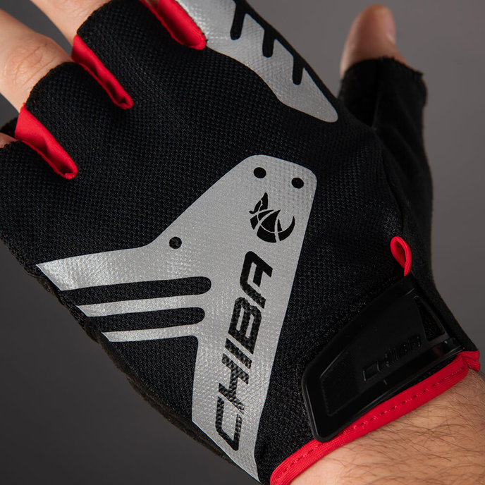 Mănuși de ciclism pentru adulți BioXCell Super Fly negru/galben neon