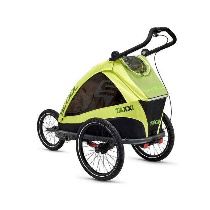 TaXXi Elite 2 Remorcă bicicletă galbenă