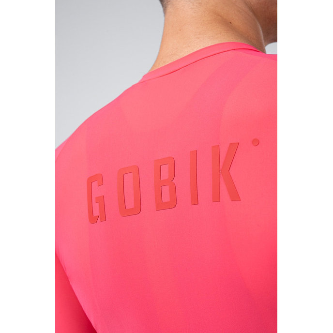 GOBIK  Tricou CX SOLID UNISEX CERISE