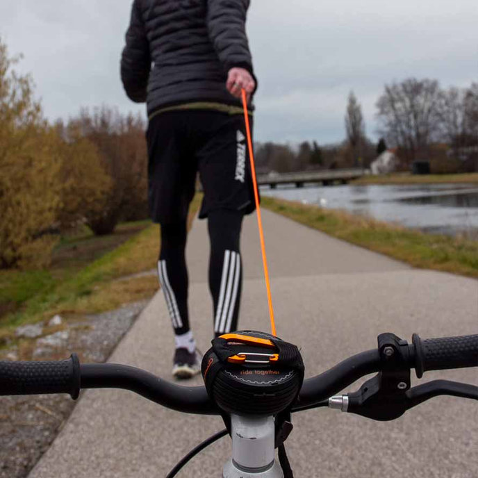 Cablul de remorcare pentru biciclete