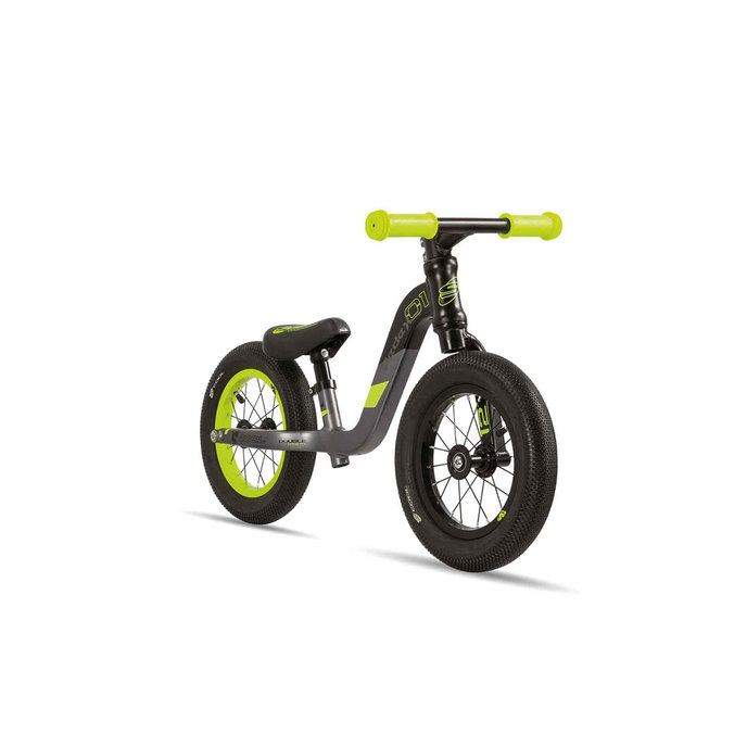 Bicicletă fără pedale pedeX 1 negru/galben