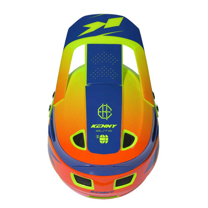 DOWNHILL ELITE Navy Neon Yellow