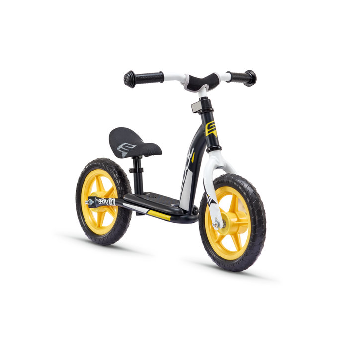 Bicicletă fără pedale pedeX easy 10 negru/galben