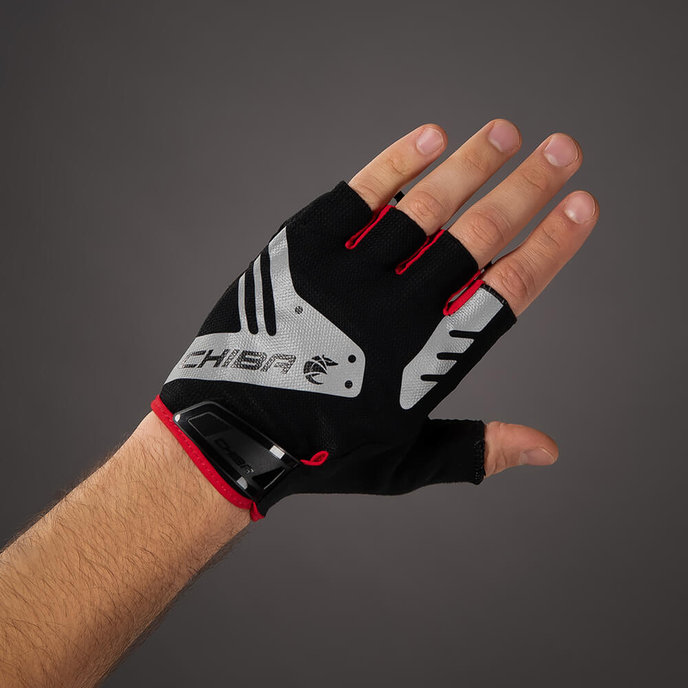 Mănuși de ciclism pentru adulți BioXCell Super Fly negru/galben neon