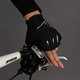 Mănuși ciclism Lady BioXCell negru