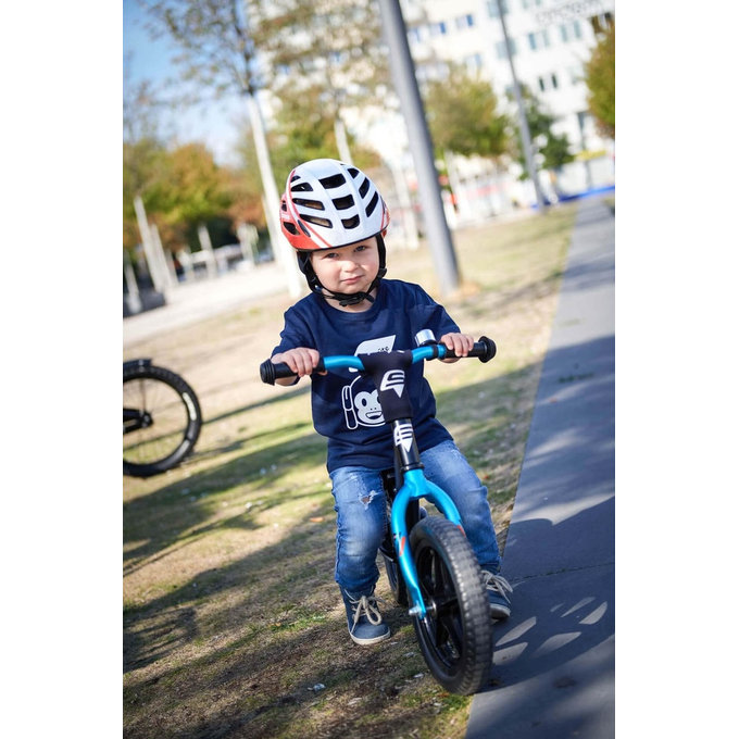 Bicicletă fără pedale pedeX race light negru/albastru