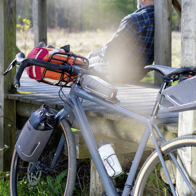 Geantă impermeabilă pentru bicicletă BIKEPACK pentru furcă