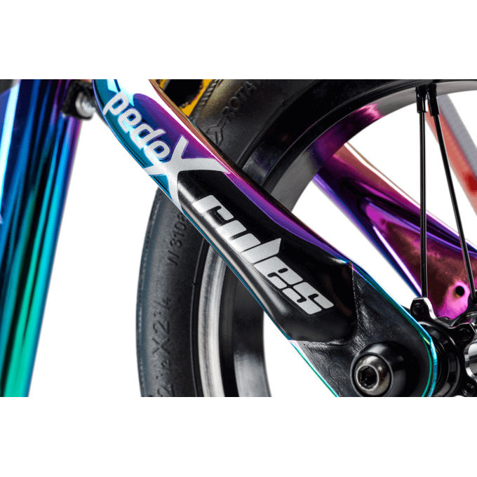 Bicicletă fără pedale pedeX rainbow