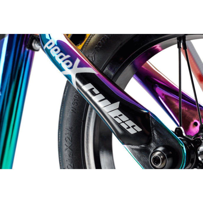 Bicicletă fără pedale pedeX rainbow