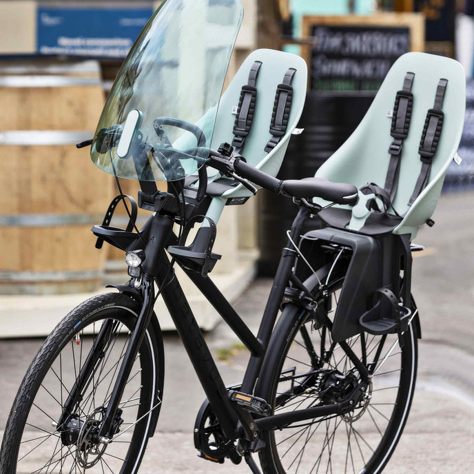 Scaun spate pentru bicicleta cu adaptor pentru suport