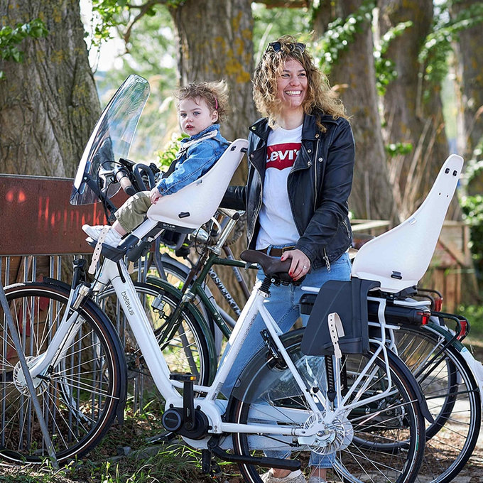 Scaun fata pentru bicicleta cu adaptor