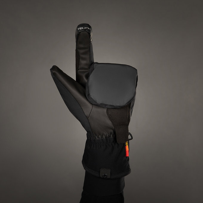 Mănuși de iarnă ciclism pentru adulți Alaska Pro negru