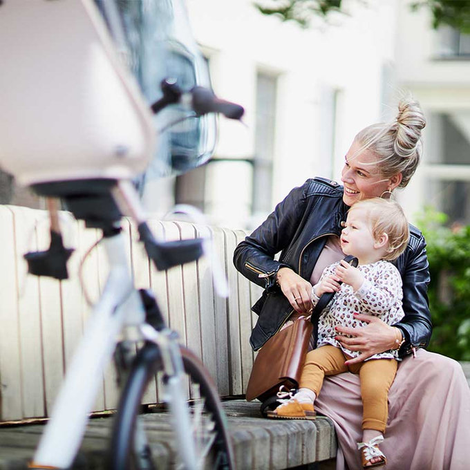 Scaun din față Ta-ke cu adaptor MTB/ATB