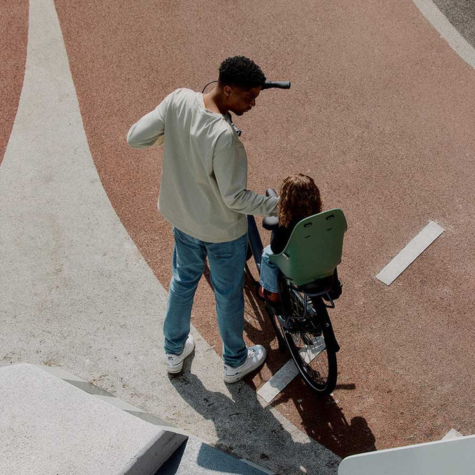 Scaunul de bicicletă Ta-ke pentru suporturi MIK