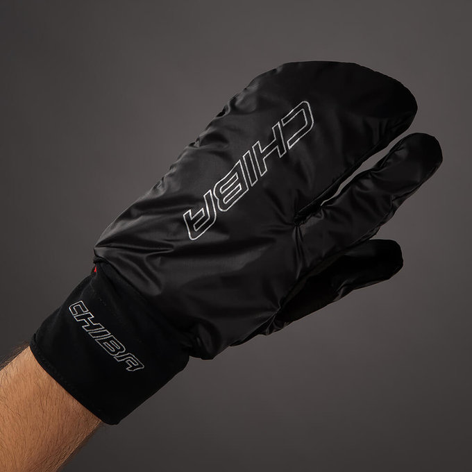 Mănuși ciclism adulți Superlight negru 