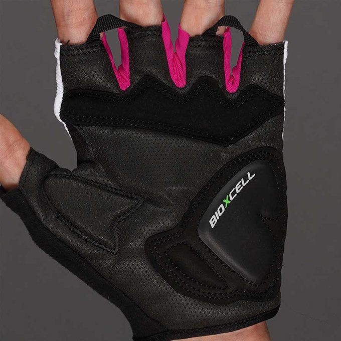 Mănuși ciclism Lady BioXCell albe