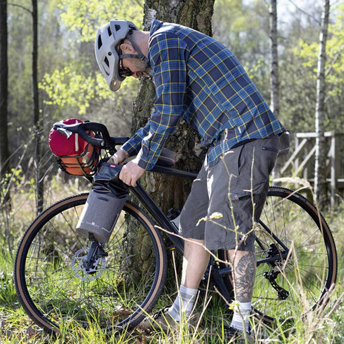 Geantă impermeabilă pentru bicicletă BIKEPACK pentru furcă